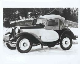 American Austin Roadster Factory Photo Top Up
