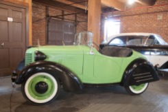 1938 American Bantam Roadster with original Stabilite headlight buckets, seller has lenses and inner cups